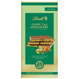 Lindt Dubai Style milk chocolate with pistachio 145 g tablet