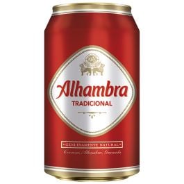 Alhambra Tradicional beer 33 cl can