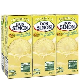 Pineapple nectar Don Simón Disfruta no added sugar brik 20 cl