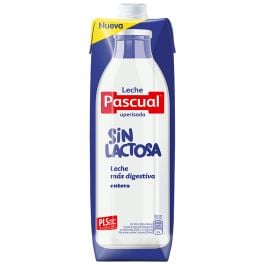 Whole milk lactose Pascual 1 l carton