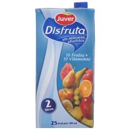 10 Fruits 10 vitamins nectar Juver Disfruta no added sugar 2 l carton