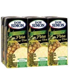 Pineapple and grape juice Don Simón brik 6x20 cl
