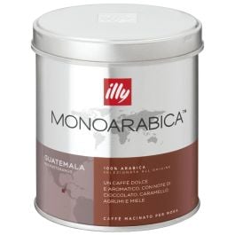 Ground coffee monoarabica Guatemala Illy 125 g tin