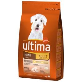 Mini dog food rich in chicken and rice Ultima adult 1.5 kg bag