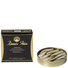 Sardines in Padron peppers olive oil Ramón Peña 130 g tin