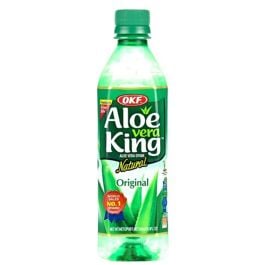 Aloe vera drink Natural OKF 500 ml bottle