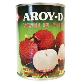 Lychees in syrup Aroy-D 565 g tin