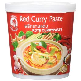 Red curry paste Cock Brand 400 g tin
