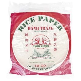 Rice paper 22 cm Twin Lions 400 g