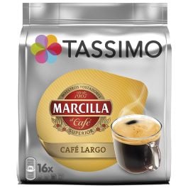 Long coffee coffee capsules Marcilla tassimo system 16 units