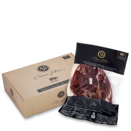 Boneless acorn-fed Iberico ham 5J Cinco Jotas piece of 4 kg approx.