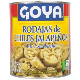 Jalapeño chili slices in pickled sauce Goya 2,8 kg tin