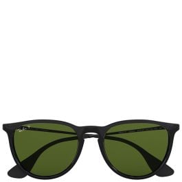 Ray-Ban Erika Classic black frame green lenses 54-18 Polarized sunglasses