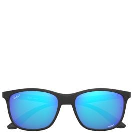 Ray-Ban RB4330CH Chromance black frame blue lenses 56-17 Polarized sunglasses