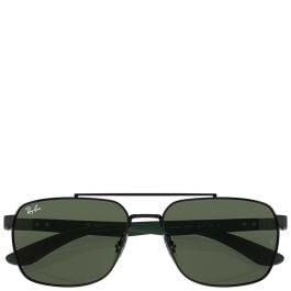 Ray-Ban RB3701 green frame green lenses 59-17 men sunglasses