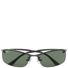 Ray-Ban RB3183 gunmetal frame green lenses 63-15men sunglasses