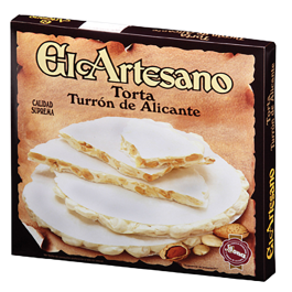 Alicante nougat cake El Artesano tablet 200 g