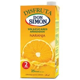 Orange nectar Don Simón Disfruta no added sugar 2 l carton