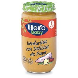 Jar of vegetables with turkey Hero Baby 235 g