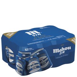 Alcohol-free beer Mahou Sin 33 cl can