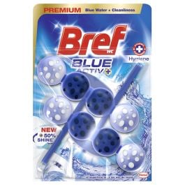 Toilet cleaner Bref Power Activ Blue 2 units
