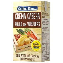 Homemade style chicken with vegetables cream Gallina Blanca brik 50 cl